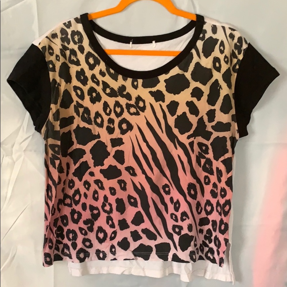 Forever 21 cheetah top